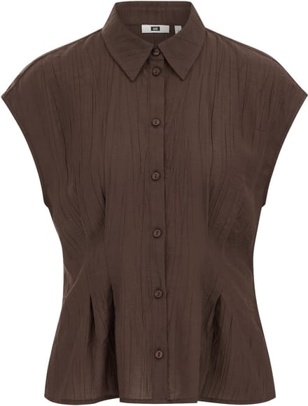 WE Fashion Dames blouse met structuur