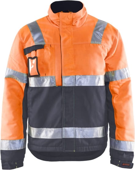 Blaklader Winterjas High Vis 4862-1811 - High Vis Oranje/Medium Grijs - M