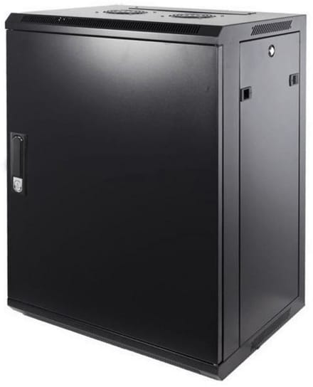 DSIT 15U wandkast met metalen deur 600x450x770mm (BxDxH) - serverbehuizing - serverrack - serverkast - 19 inch