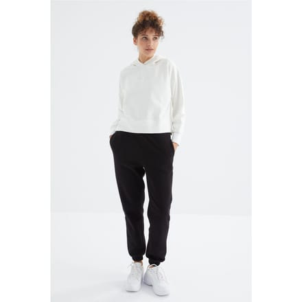 Dames Hoge Taille Fleece Joggingbroek