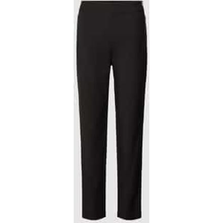 Slim fit broek in effen design
