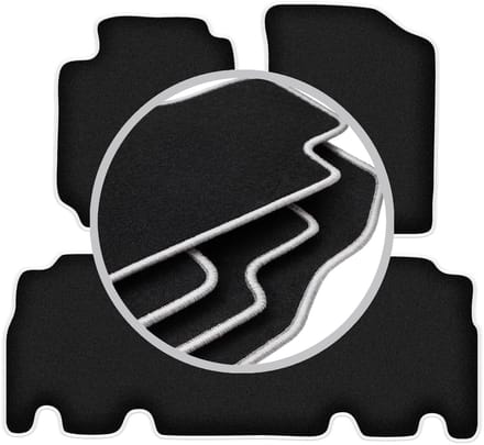 CARLUX-SILVER automatten voor: Toyota Yaris Verso minivan (1999-2005)
