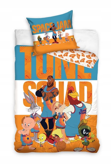 Kinderbeddengoed Space Jam 160x200 cm - Katoen