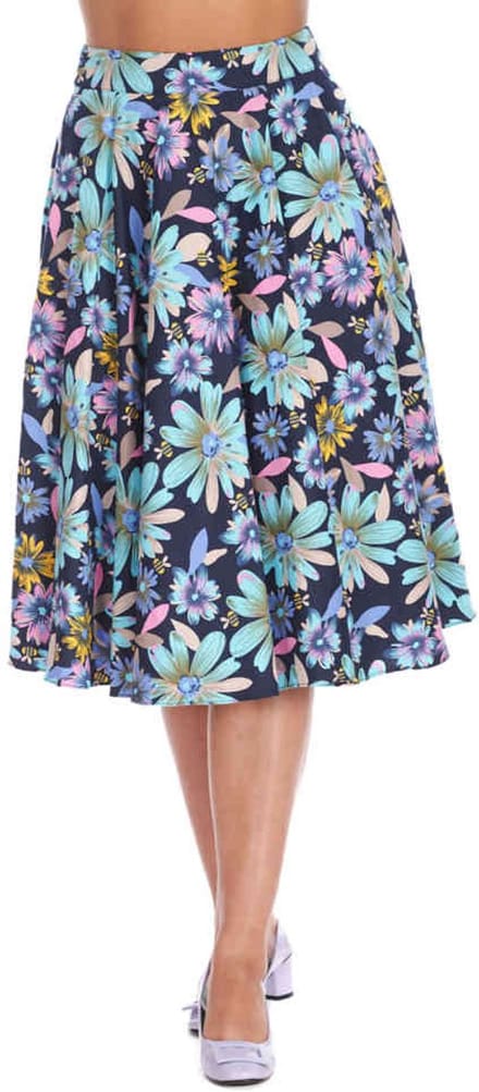 Banned - Summer Bee Rok - S - Blauw
