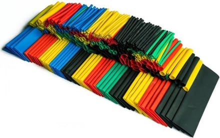 Krimpkousen Set - Krimpkous - Krimpkousenset 328 Stuks - Multi / Zwart 8 Maten