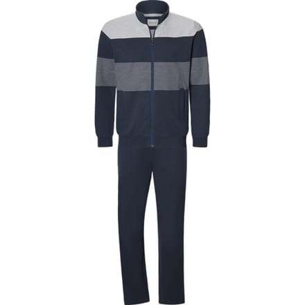 Babista herren Joggingpak - 68/70 - donkerblauw - Plus Size