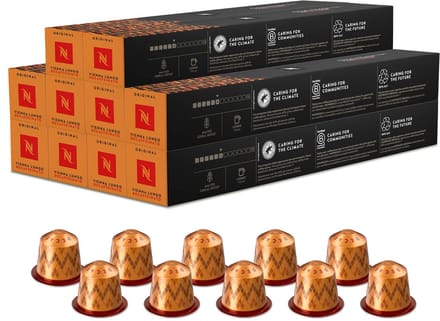 Nespresso - Original - Vienna Lungo Decaf - Koffiecups - 100 capsules