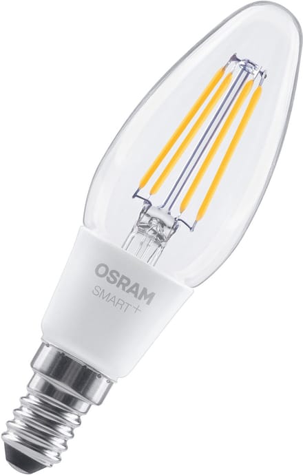 Osram Smart E14 LED Kaarslamp | 4W 2700K 220V/240V 827 470Lm | 300° Ø35mm Dimbaar