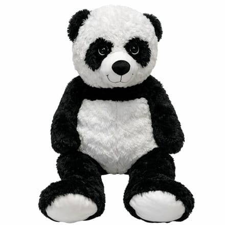 XXL pluche knuffel - 90 cm - panda - polyester