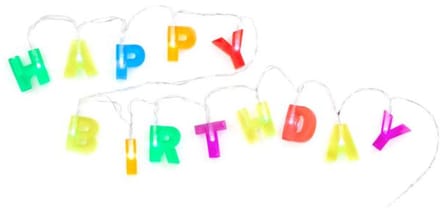 Kikkerland - Happy Birthday Lights (LT01-EU)
