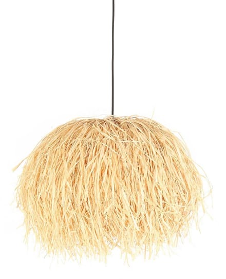 Hanglamp Grass 3819BE - Hoogte instelbaar, naturel/seagrass, met E27 fitting - Anne Light