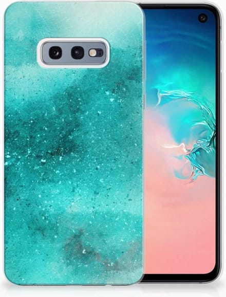 Hoesje maken Samsung Galaxy S10e Painting Blue