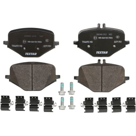Remblokset TEXTAR 2271701, achter