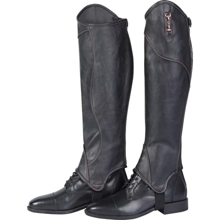 Harry's Horse Minichaps Rosegold Bit - maat S - black