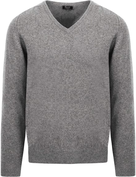 William Lockie Pullover Lamswol Flannel - Maat XXL - Heren - Pullovers