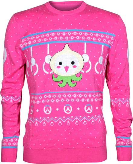 Jinx Overwatch - Feestdag Trui - Pachimari Pals - Roze - L