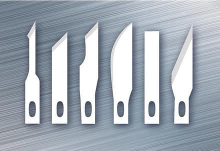 Westcott reservemesjes scalpel - diverse maten - AC-E73001