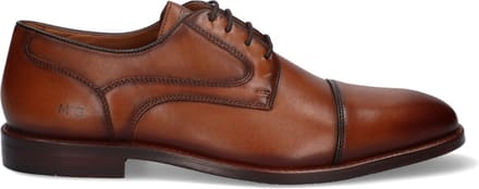 McGregor Heren Herenschoenen - Cognac - Lage Sneakers - Leer - Veters