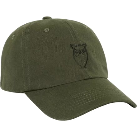 Baseballpet met logo KnowledgeCotton Apparel Twill