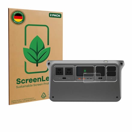 2 Stuks Screenprotector voor DJI Power 1000 - Hoogwaardige Beschermfolie transparant