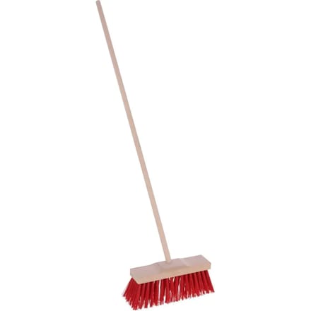 Veegbezem met steel Kerbl Mini