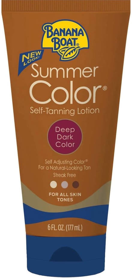 Banana Boat Summer Color Self Tanning Lotion - Deep Dark