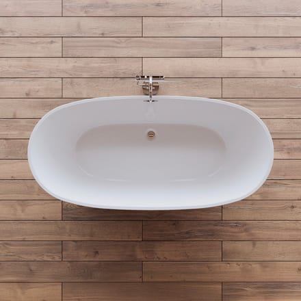 SPALINA - Vrijstaand bad - Venecia 170 blanche, 170 x80 x57 cm, Wit