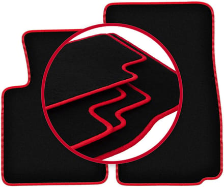 CARLUX-RED automatten voor: BMW Z4 E86 coupé (2002-2008)