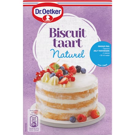 Basis biscuittaart bakmix