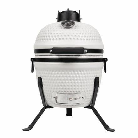 HEAT Outdoor Living Premium Kamado Barbecue Fyregg 13 Wit - grillen, roken, bakken