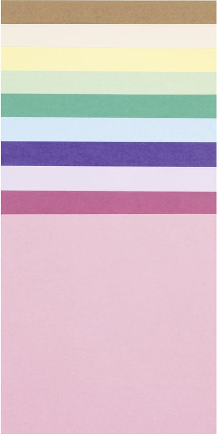 Folia Origami Vouwpapier Premium Pastell 150x150mm 500 vel