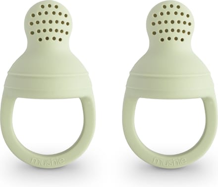 Mushie Fruitspeen - Sage - 2 Stuks