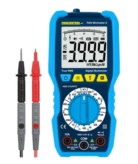 Digitale Multimeter Met Contactloze Spanningsmeter Digital-Multimeter 600V Cat Iii Pancontrol