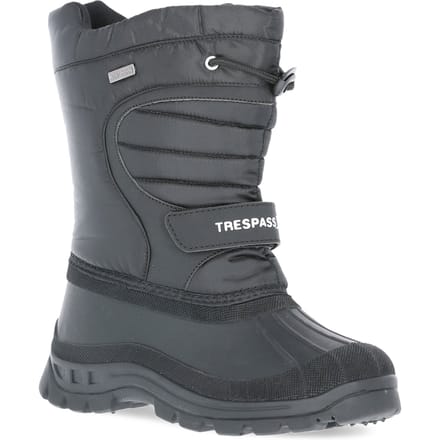 Trespass- Unisex Kinder Dodo Winter Sneeuw Laarzen (Zwart)