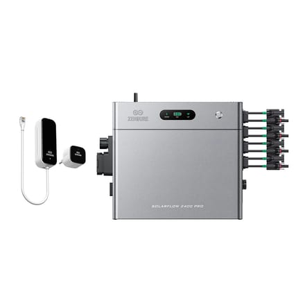 Zendure SolarFlow 2400 Pro - SolarFlow 2400 Pro & Slimme Meter P1 / Zonder batterij / Zonder panelen