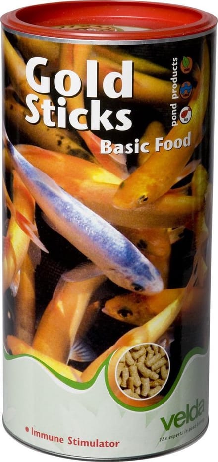 Velda Gold Flakes Basic Food - 360 gr - 2500 ml - Visvoer