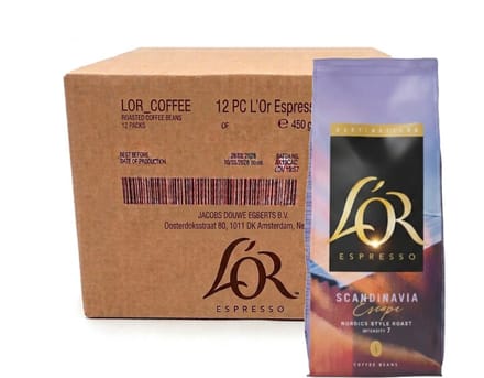 L'Or Destinations Scandinavia Escape - Multipack - Koffiebonen - 5400g (12x450g)