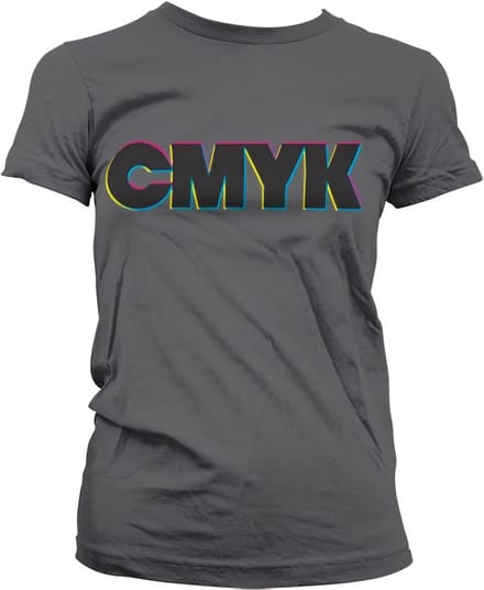 Hybris Dames T-shirt Cmyk Girly SH-5-15521-H30-8