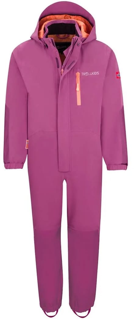 Trollkids Bergen Overall Paars 122 cm Kinderen