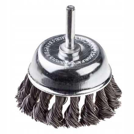 Schmith SSZD-05 Staalborstel met schacht 6mm voor metaal