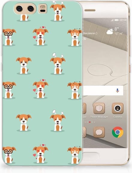 Huawei P10 Plus TPU Hoesje Pups