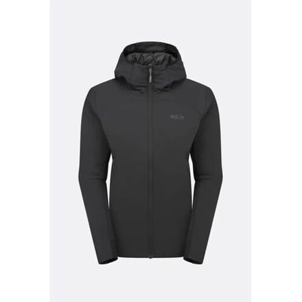 Rab Xenair Alpine Flex Jacket Dames (Maat - 16, Kleur - BLACK)
