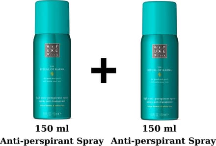 Rituals of Karma - Anti- Perspirant Spray - 2X 150 ml = 300 ml