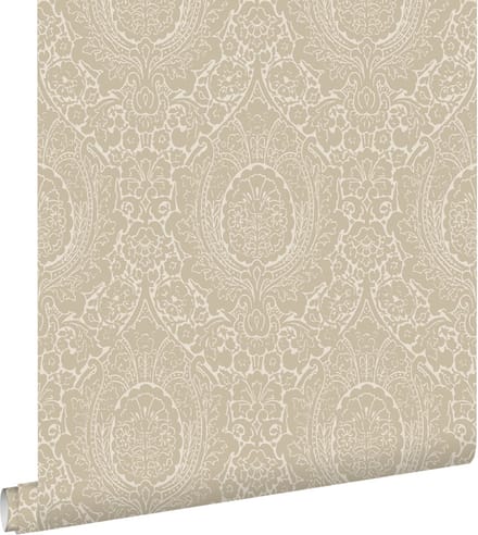 ESTAhome behang ornamenten beige - 50 x 900 cm - 139631