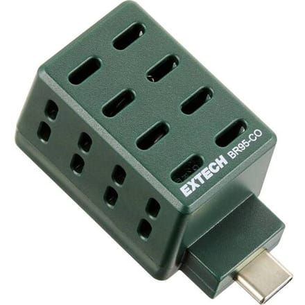 Extech Gassensor BR95-CO Geschikt voor gas: Koolmonoxide (l x b x h) 52 x 24.5 x 23.9 mm