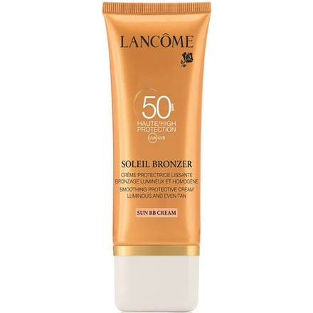 Lancôme Skin Care Soleil Bronzer Smoothing Protective Cream Luminous And Crème SPF50 - Gezicht