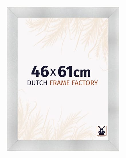 Fotolijst 46x61 cm - MDF - Aluminium Geborsteld - Praag