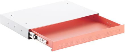CAVO Stalen documentenlade 410 x 272 mm Koraal, wit, Bureaulade Onderbureaulade
