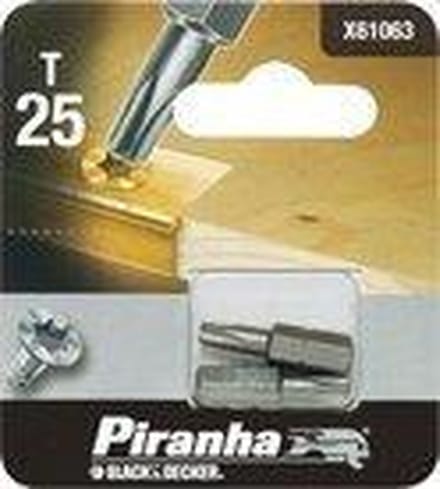 Piranha Torx 20, 25mm X61062