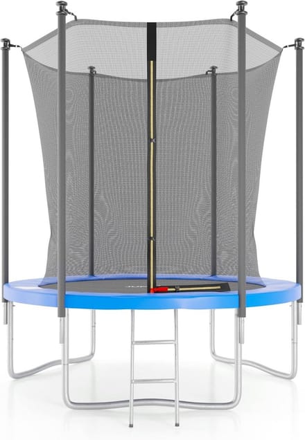 Ronde Trampoline 185 cm (6 FT) met Veiligheidsnet en Ladder